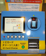 Smart card recharge machine