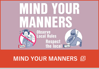 MIND YOUR MANNERS