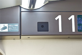 乘客車廂內的監視器