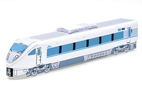 Maqueta 3D del tren Thunderbird 683. Manualidades a Raudales.