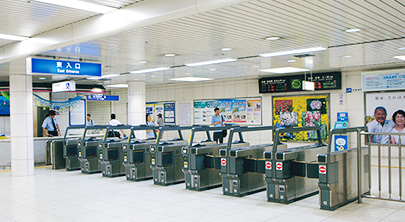 駅の風景 Jr西日本
