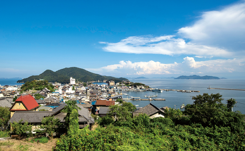 題名    鞆の街並み    前原 専ニ゙ 題名 鞆の街並み 前原 専ニ゙