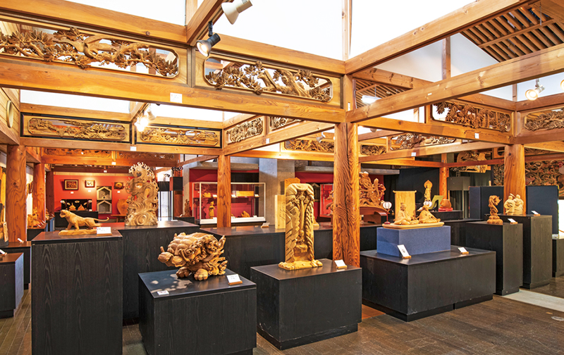 BK196　越中井波彫刻　名工　秀弐 作　波千鳥図　欄間　一対　細密彫刻　茶室 BK196 越中井波彫刻 名工 秀弐 作 波千鳥図 欄間 一対 細密彫刻