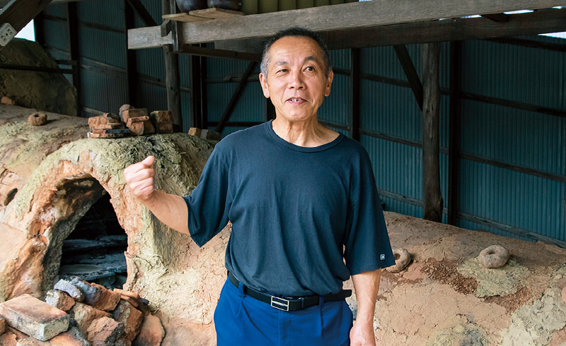 丹波立杭焼　壺　大上巧氏作 大上巧 | 大熊窯