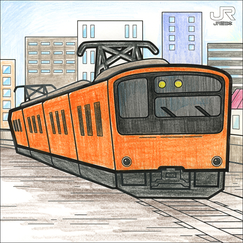 電車 塗り絵 電車 塗り絵 無料 ダウンロード ~ 無料の印刷可能な資料