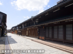 Kanaya-machi (Rows of latticed houses)