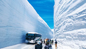 立山黑部阿尔卑斯山脉路线