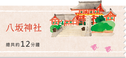 八坂神社 總共約12分鐘