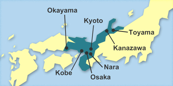 Kansai-Hokuriku Area Pass