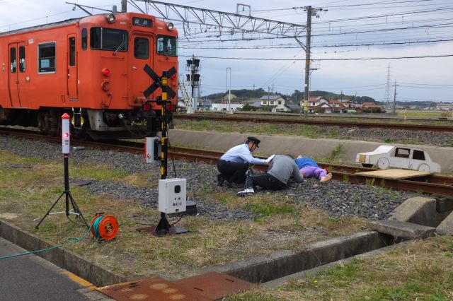 後藤総合車両所 出雲支所で踏切支障 人身事故などに対応する合同訓練を実施しました Jr西日本