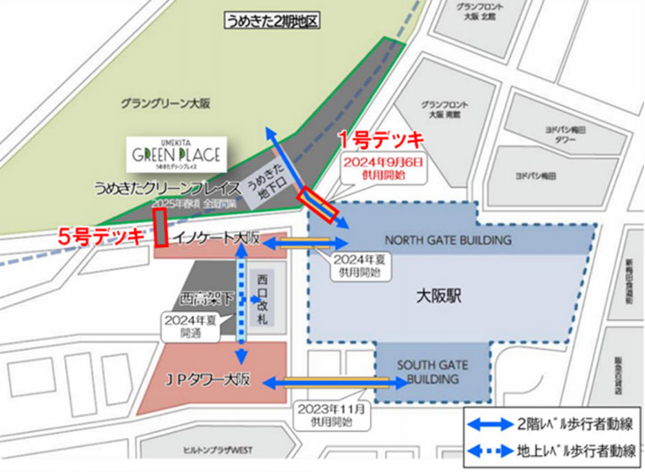大阪駅西高架エリア開発:JR西日本 大阪駅西高架エリア開発:JR西日本