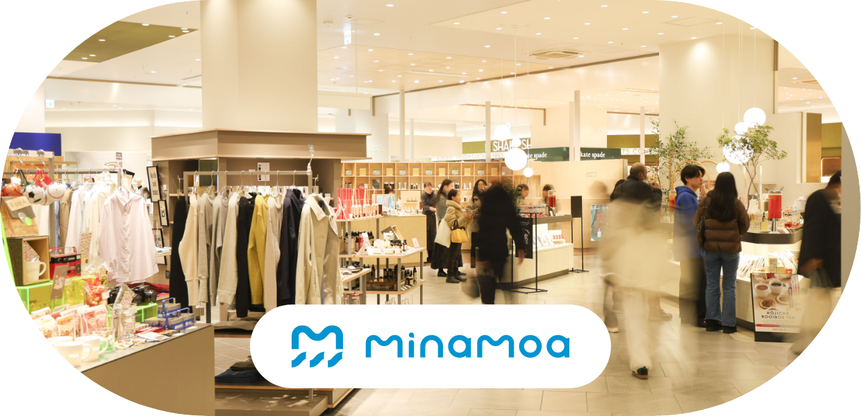 �L���w�����̏��Ǝ{��minamoa�̃V���b�v�t���A�B�����̐l�����������y���ނɂ��₩�ȋ��